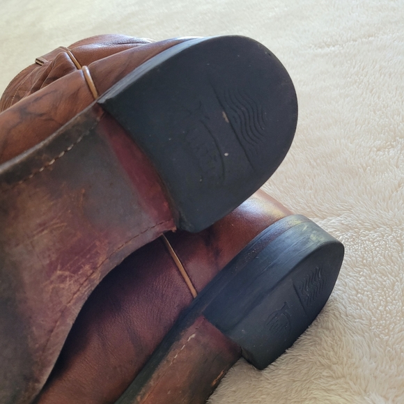 Justin Jackson Boots, Men's Size 9.5 EE (Wide) - Chestnut - Picture 8 of 10